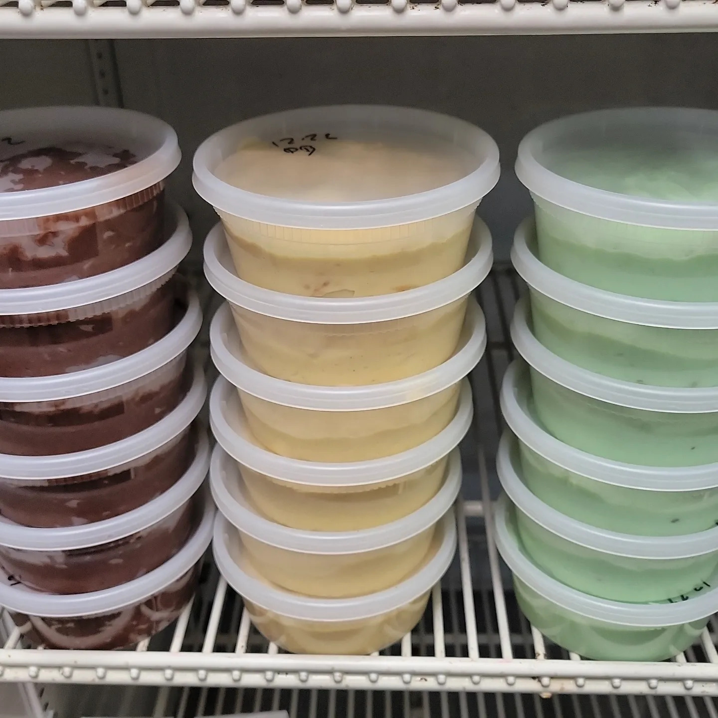 High protein pudding